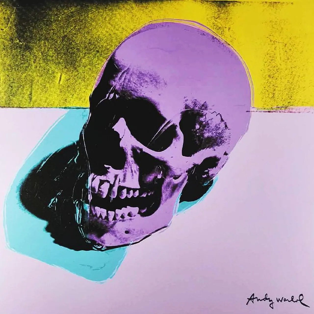 Andy Warhol Skull limited edition lithograph by CMOA, 1980s 2