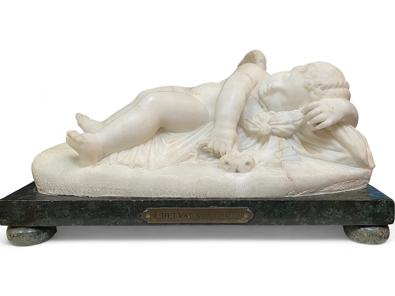 Sculpture of the sleeping Cherub, 18th century 8