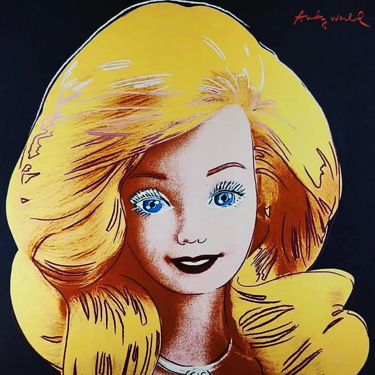 Andy Warhol Barbie limited edition lithograph by CMOA, 1980s 2