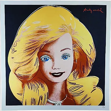 Andy Warhol Barbie limited edition lithograph by CMOA, 1980s