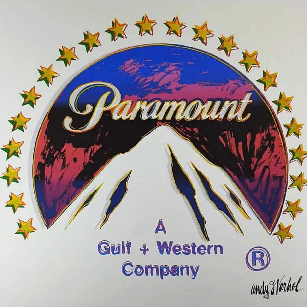 Andy Warhol Paramount limited edition lithograph by CMOA, 1980s 2