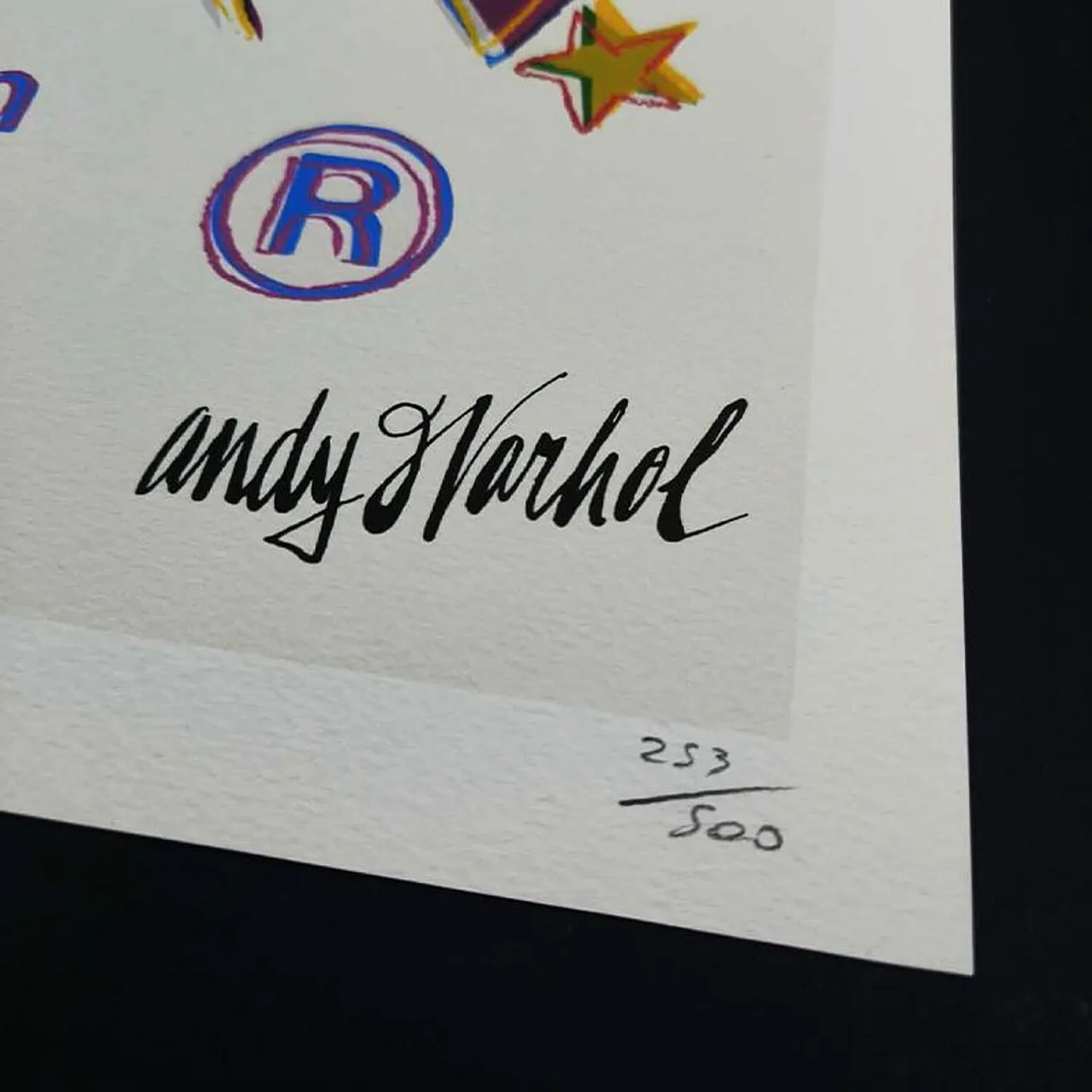 Andy Warhol Paramount limited edition lithograph by CMOA, 1980s 3