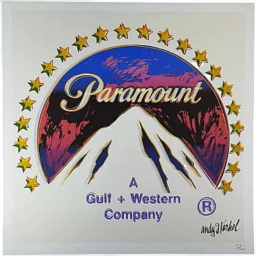 Andy Warhol Paramount limited edition lithograph by CMOA, 1980s