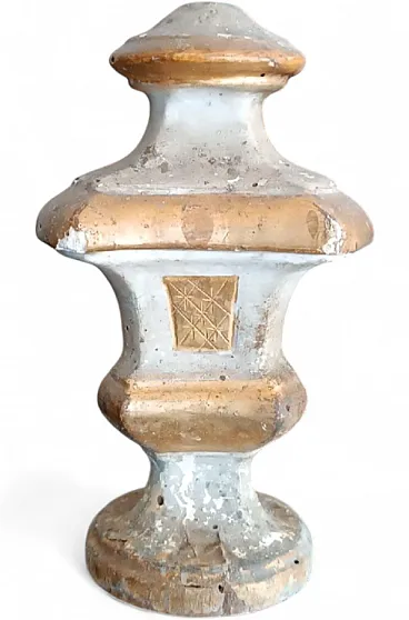 Portapalme in perettone d'arte sacra Luigi XVI, '800