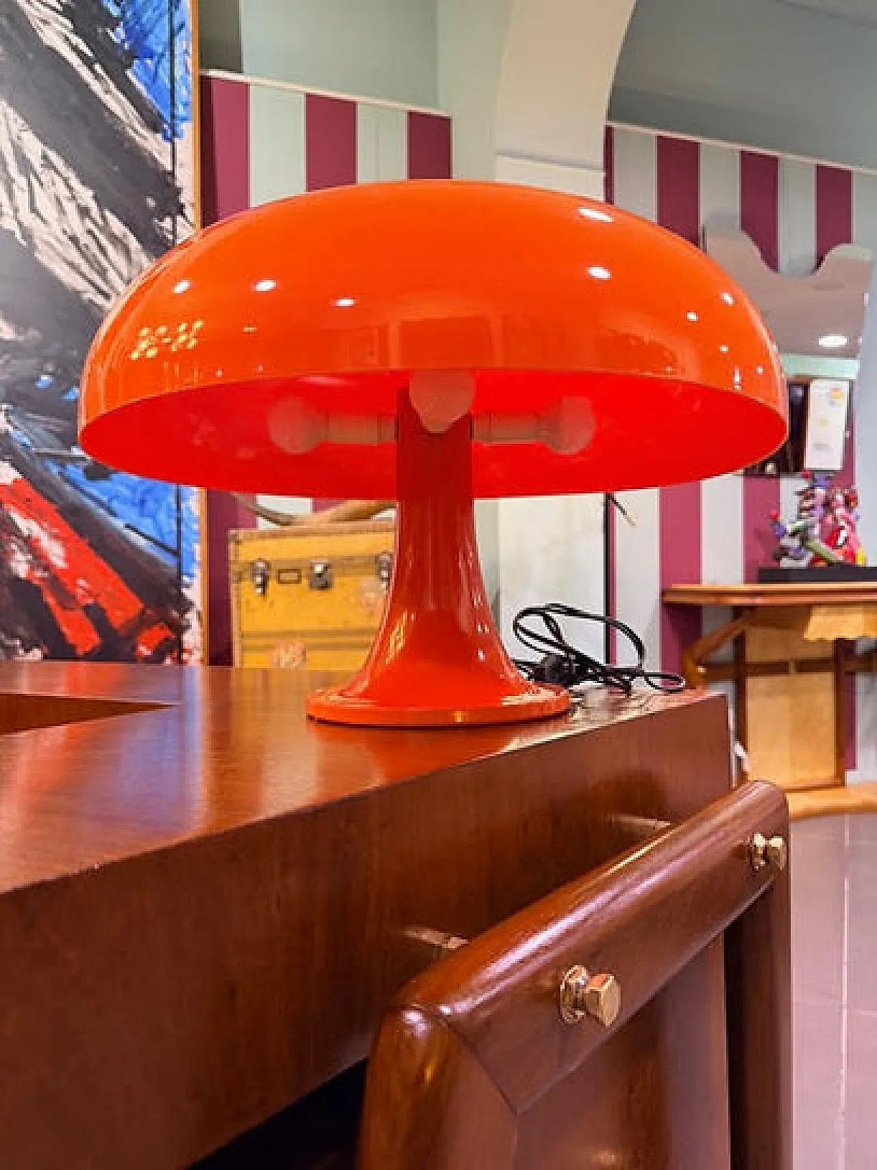 Nesso lamp by Giancarlo Mattioli for Artemide, 20th century 5