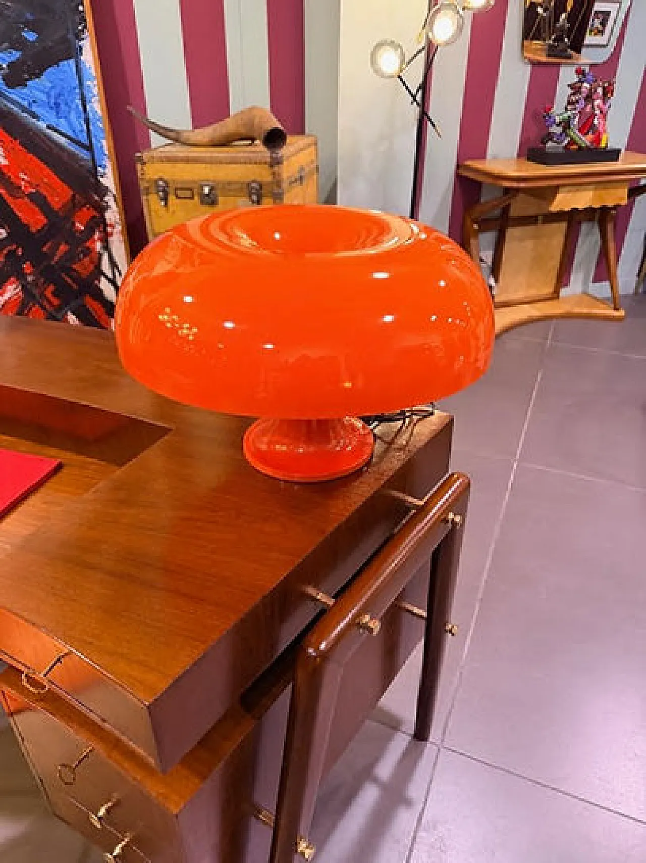 Nesso lamp by Giancarlo Mattioli for Artemide, 20th century 7