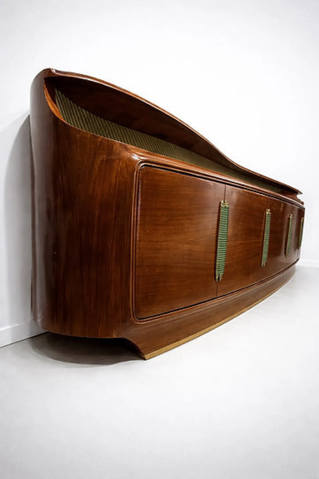 Dassi 5-door wooden sideboard, 20th century 5