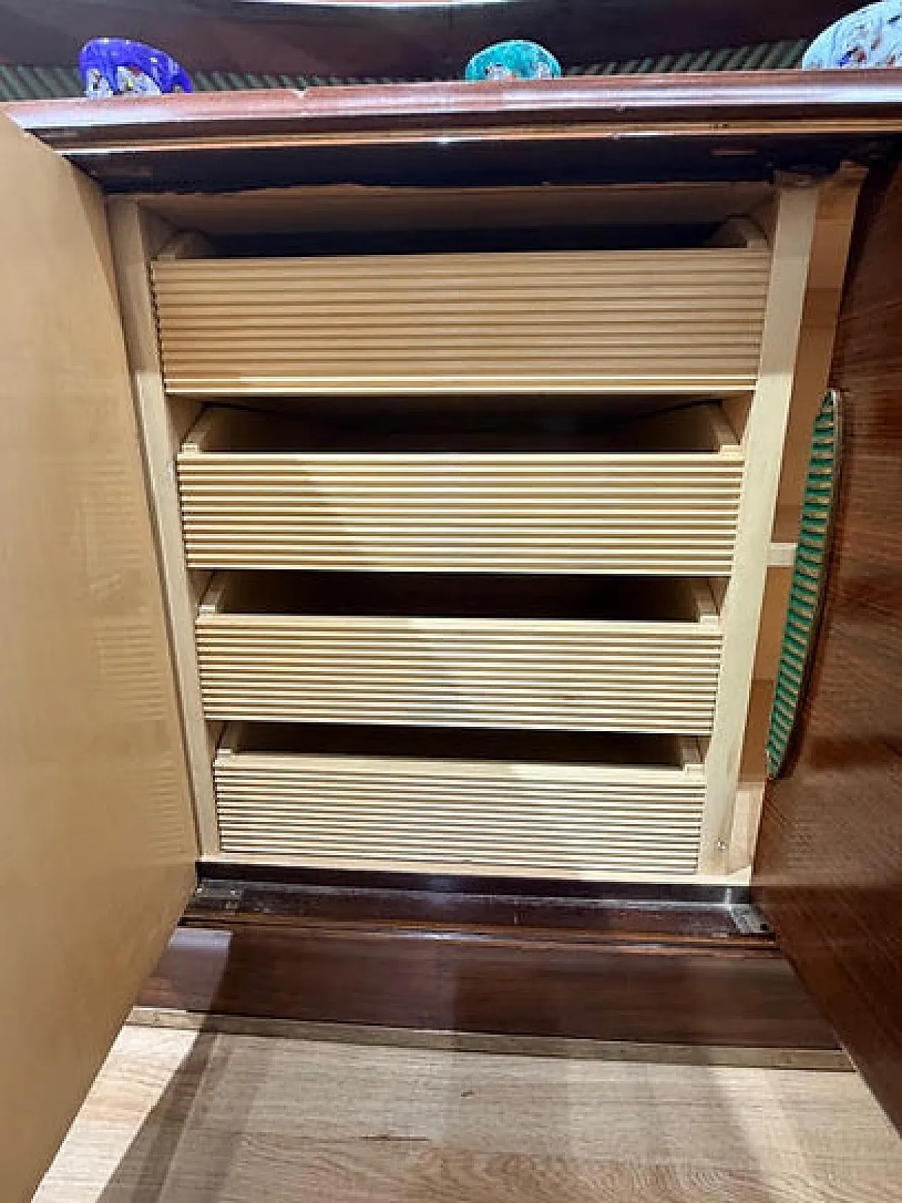 Dassi 5-door wooden sideboard, 20th century 8