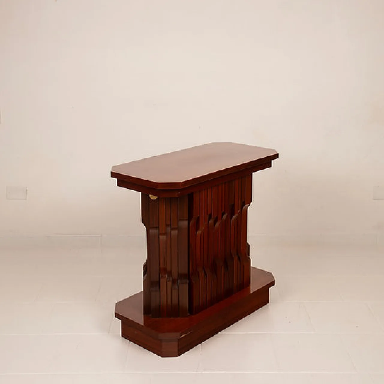 Sculptural multifunctional Norman base by Luciano Frigerio, 1970s 4