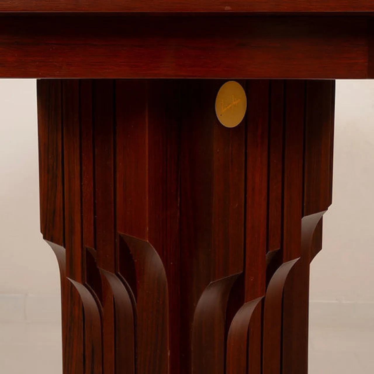 Sculptural multifunctional Norman base by Luciano Frigerio, 1970s 11