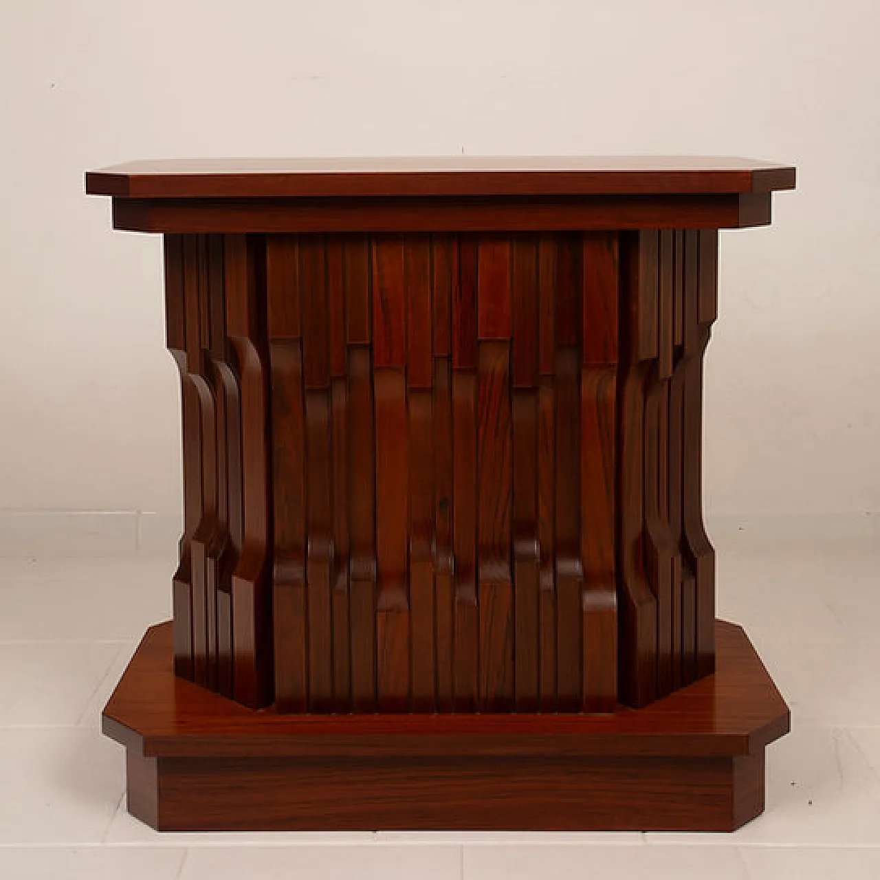 Sculptural multifunctional Norman base by Luciano Frigerio, 1970s 13