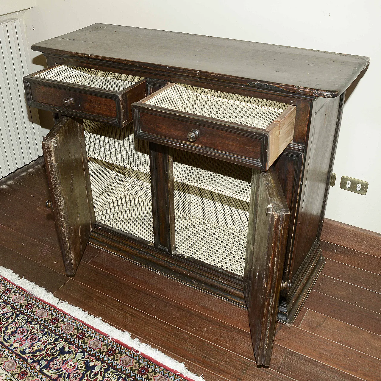 Credenza in legno massello, '800 4