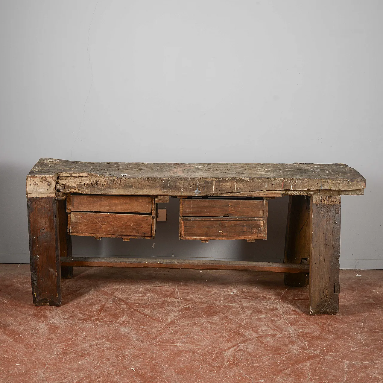 Banco da falegname in legno, primo '900 1