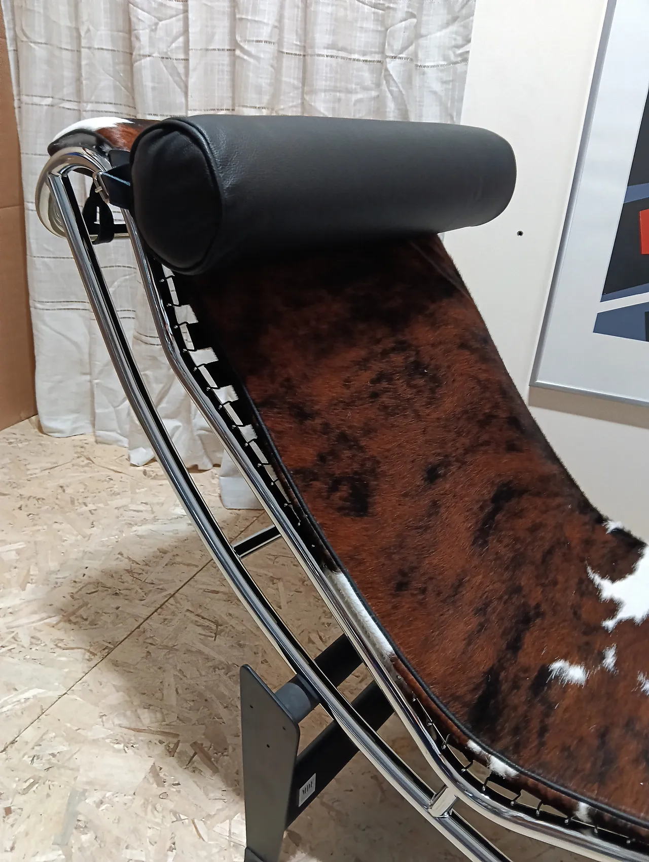 Chaise Longue LC4 1401 in spotted fur by Mdf Italia, 200s 10