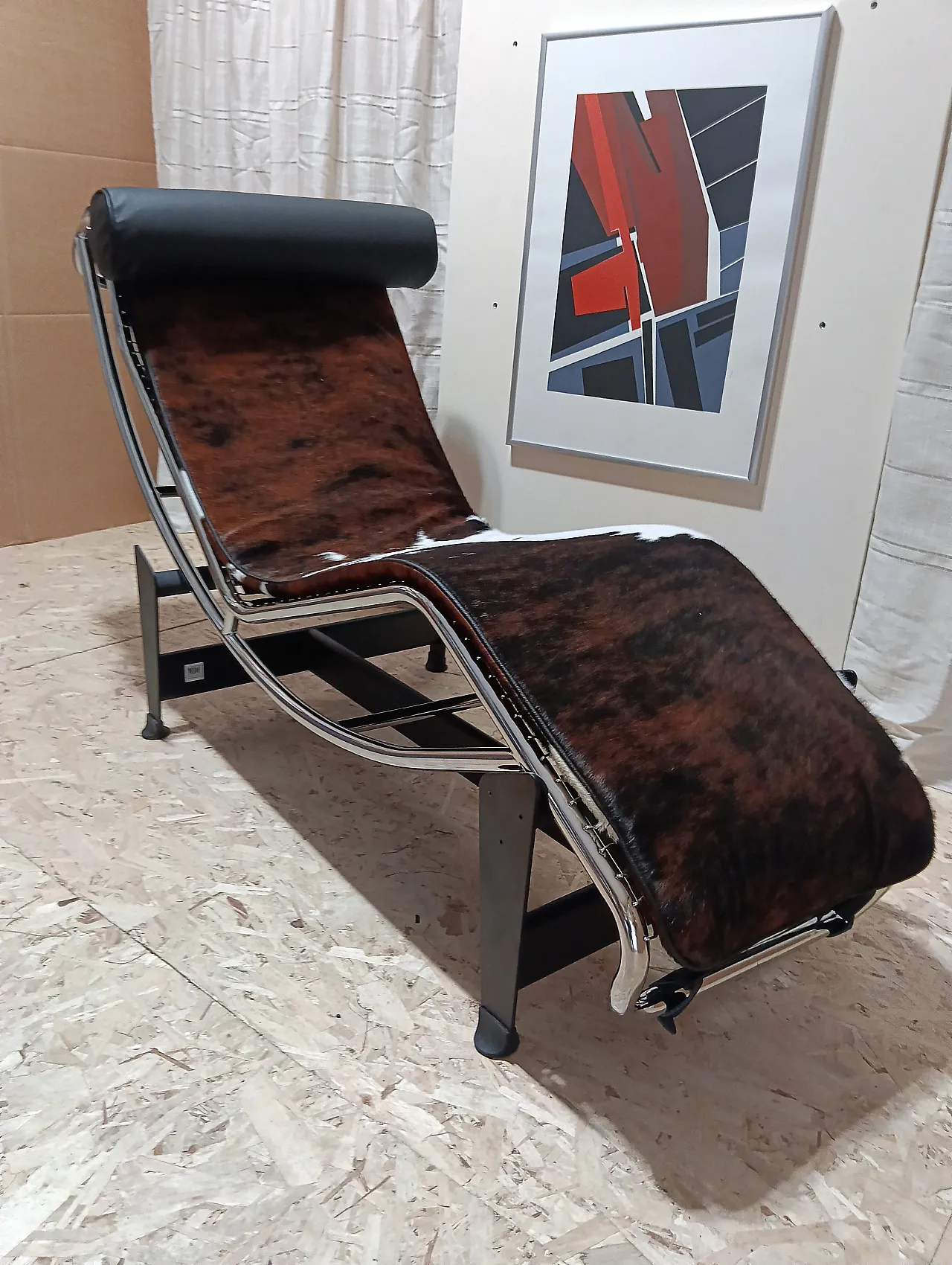 Chaise Longue LC4 1401 in spotted fur by Mdf Italia, 200s 17