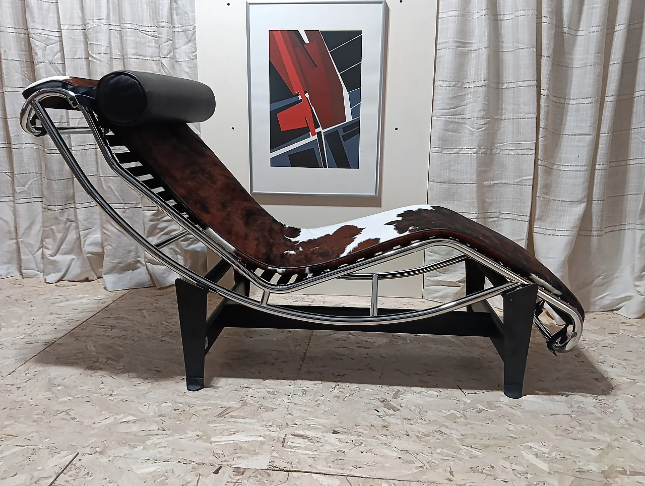 Chaise Longue LC4 1401 in spotted fur by Mdf Italia, 200s 28