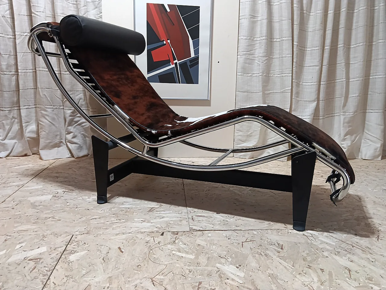 Chaise Longue LC4 1401 in spotted fur by Mdf Italia, 200s 31