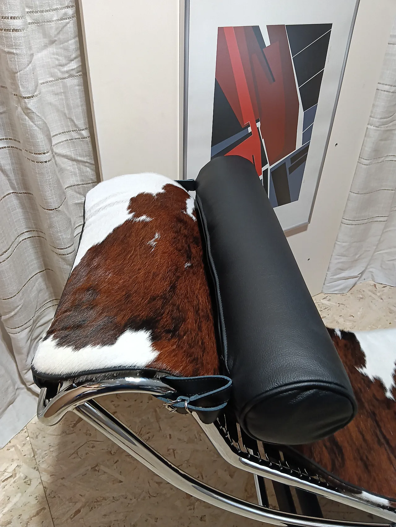 Chaise Longue LC4 1401 in spotted fur by Mdf Italia, 200s 44