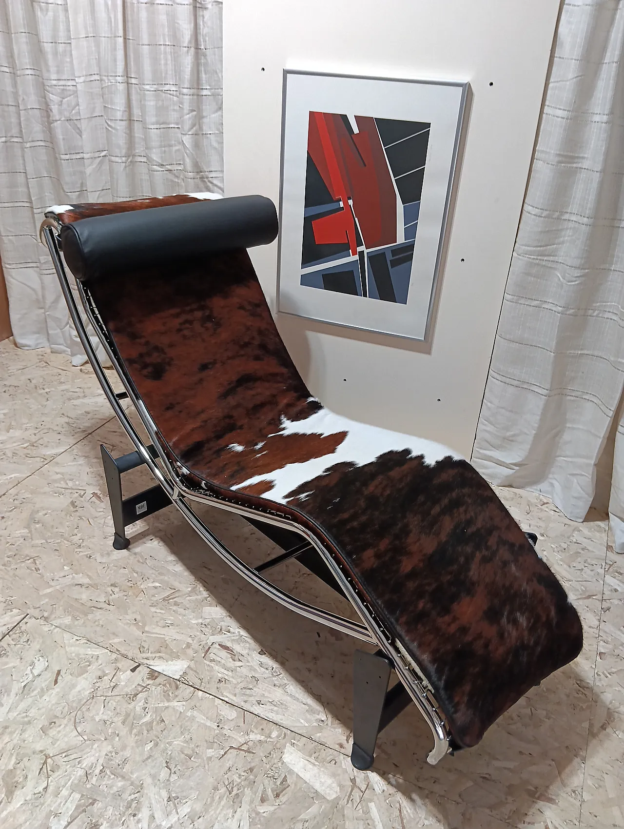 Chaise Longue LC4 1401 in spotted fur by Mdf Italia, 200s 47