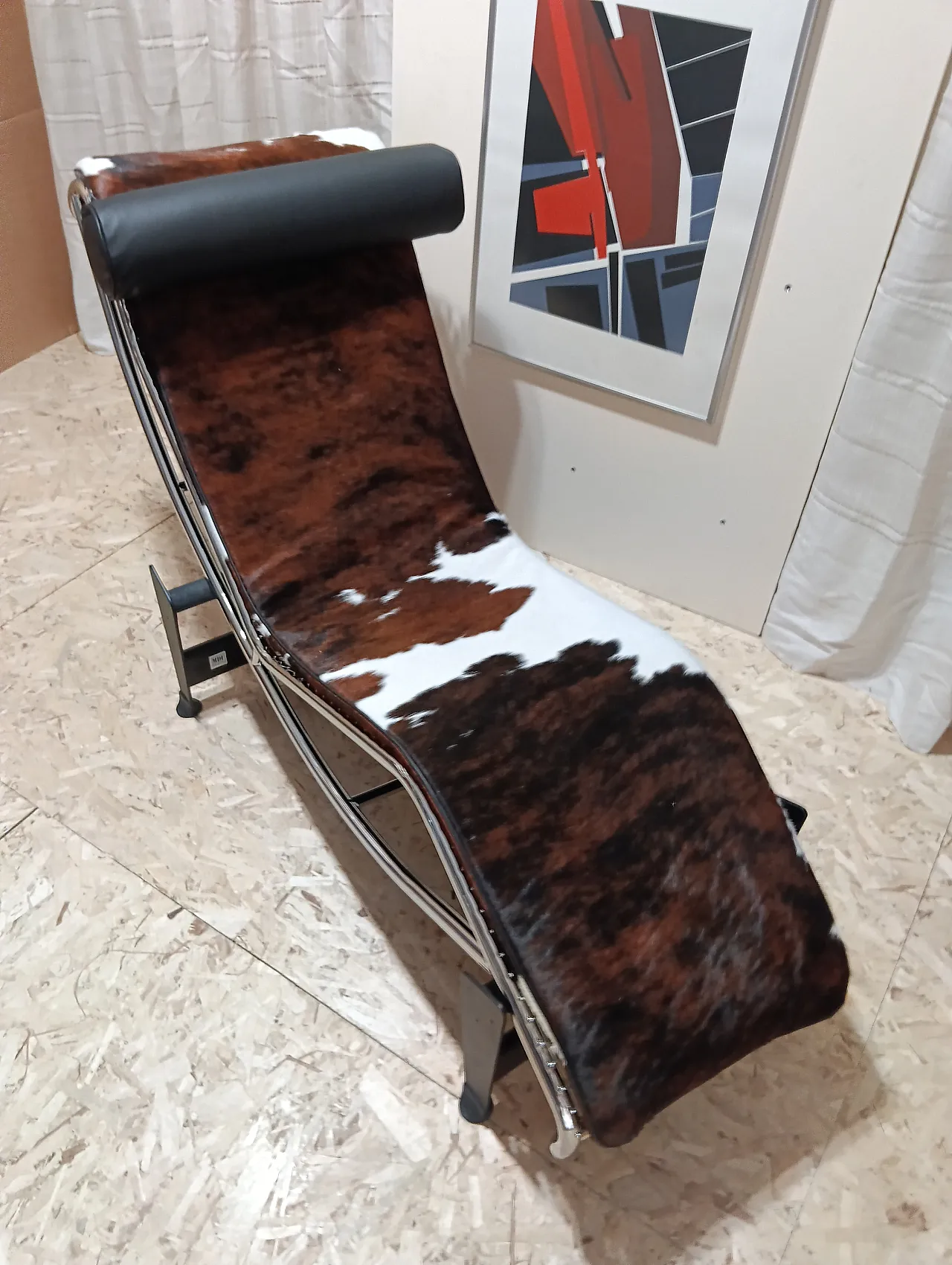 Chaise Longue LC4 1401 in spotted fur by Mdf Italia, 200s 52