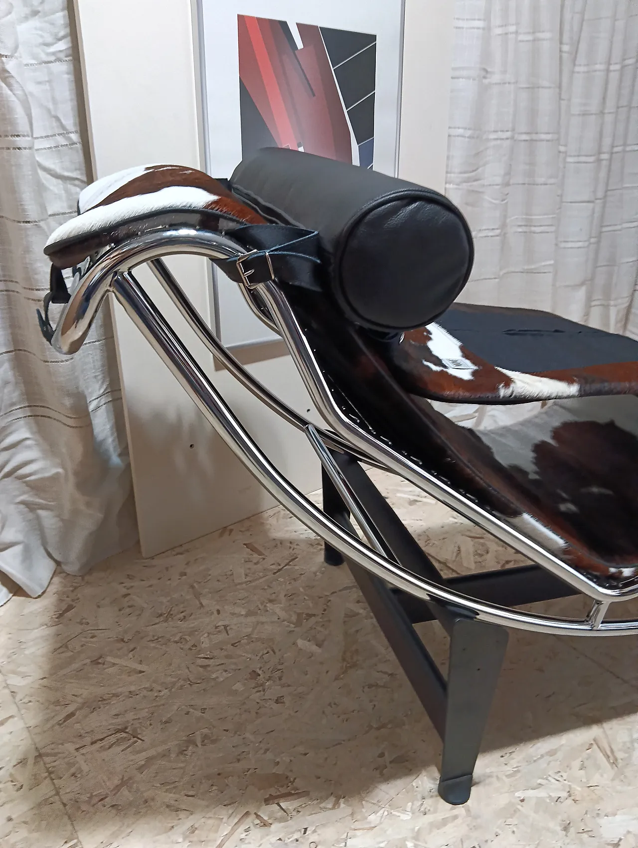 Chaise Longue LC4 1401 in spotted fur by Mdf Italia, 200s 66