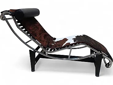 Chaise Longue LC4 1401 in pelo maculato by Mdf Italia,  anni 2000