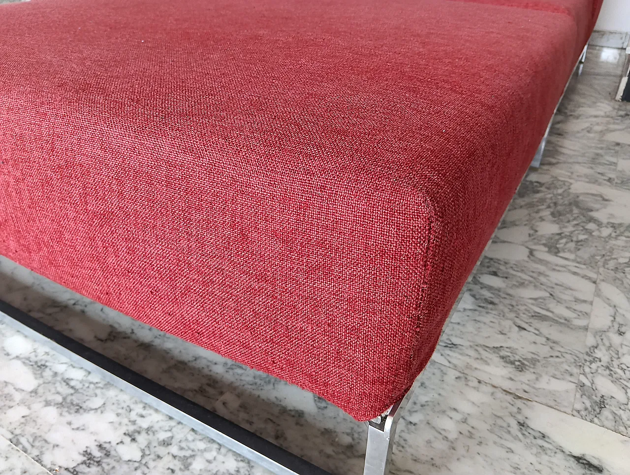 B&B ITALIA sofa SOLO 246 MAXALTO in red material cotton, 2000s 74