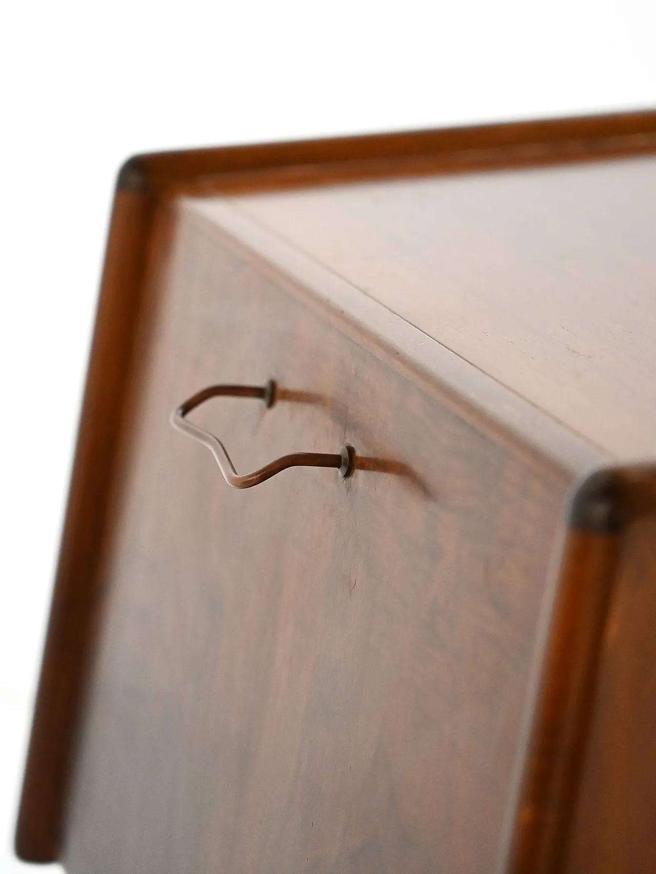 Pair of teak bedside tables by A. Che Laursen, Denmark 1950s 3