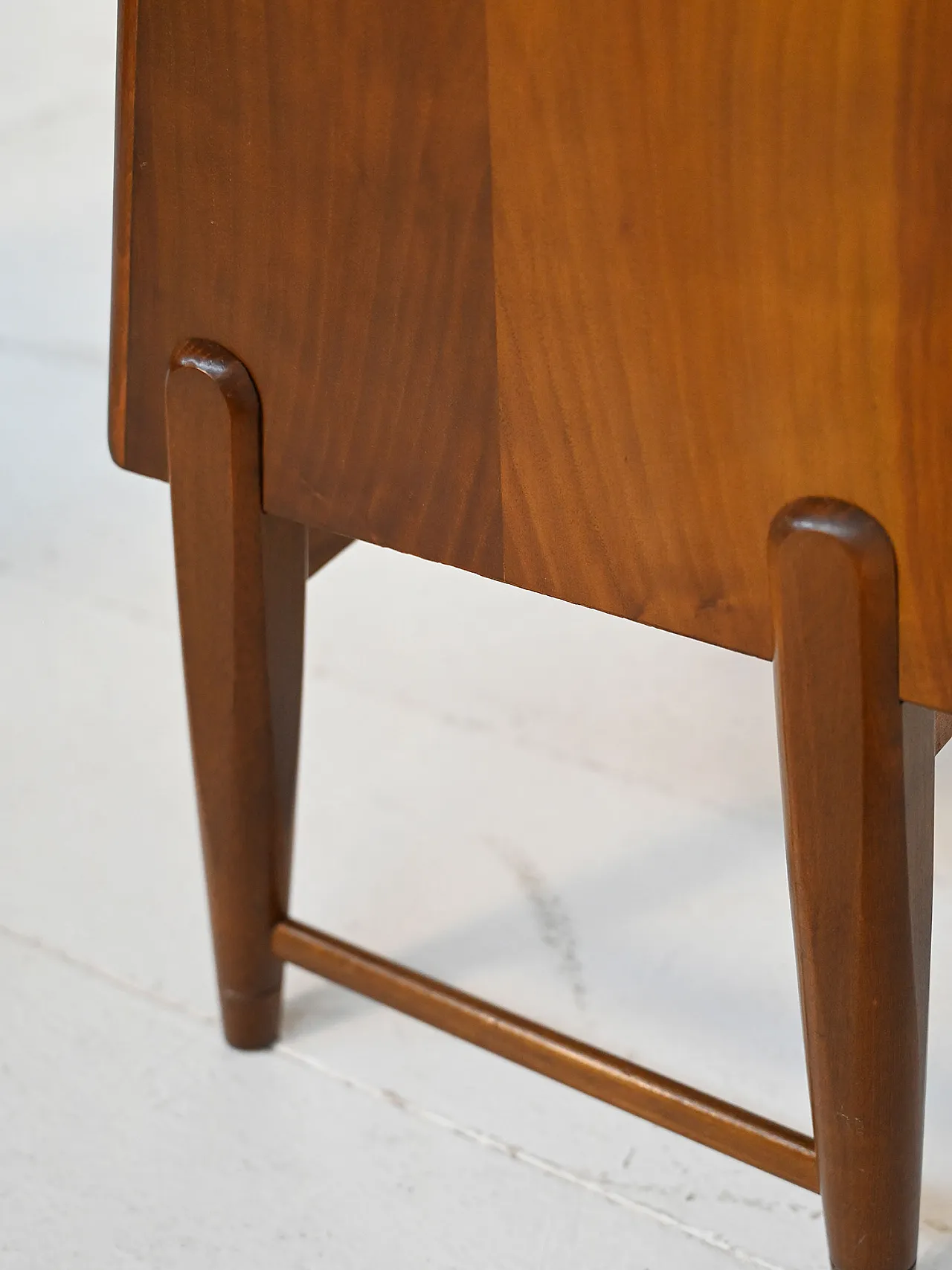 Pair of teak bedside tables by A. Che Laursen, Denmark 1950s 6