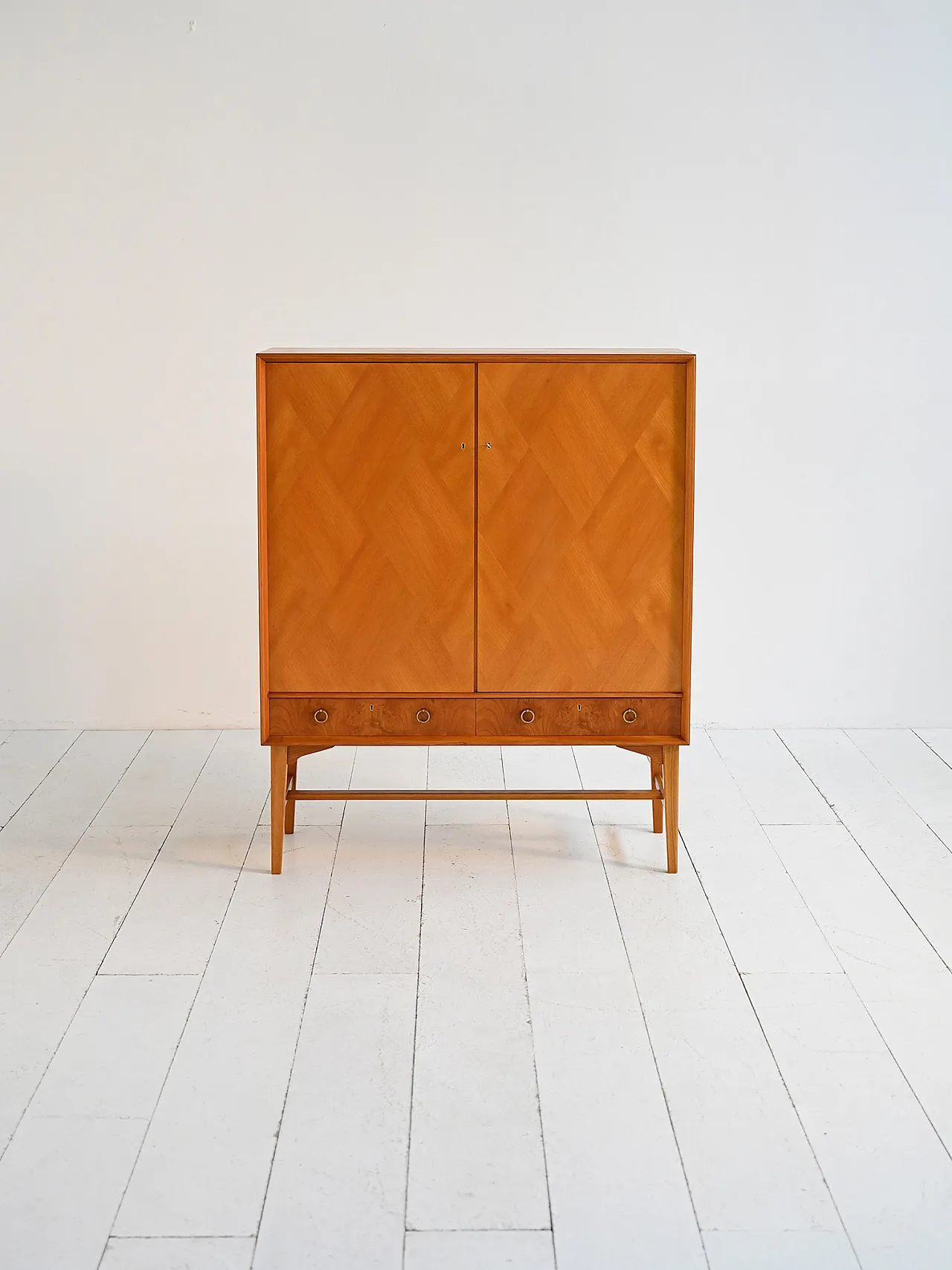 AB Seffle Möbelfabrik elm and briar furniture from the 1950s 2