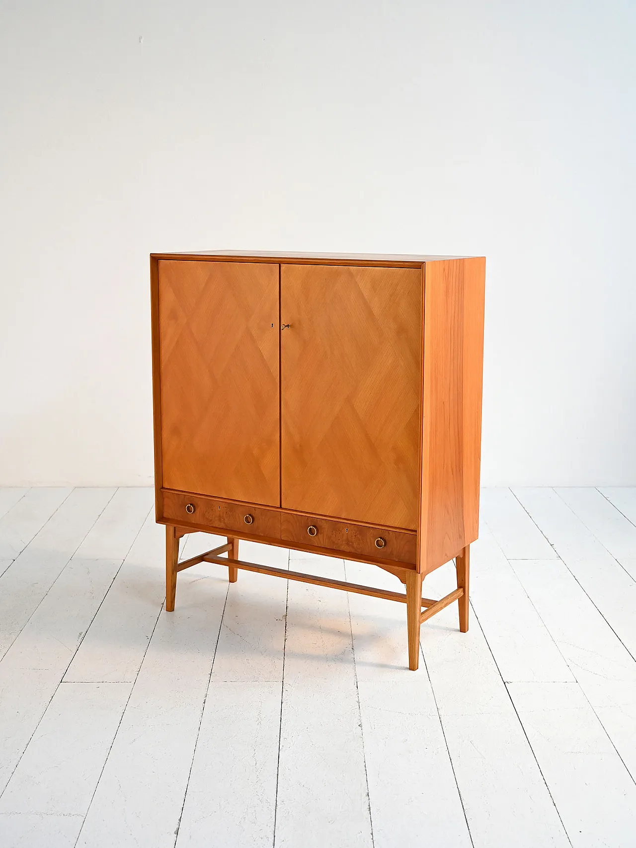 AB Seffle Möbelfabrik elm and briar furniture from the 1950s 5