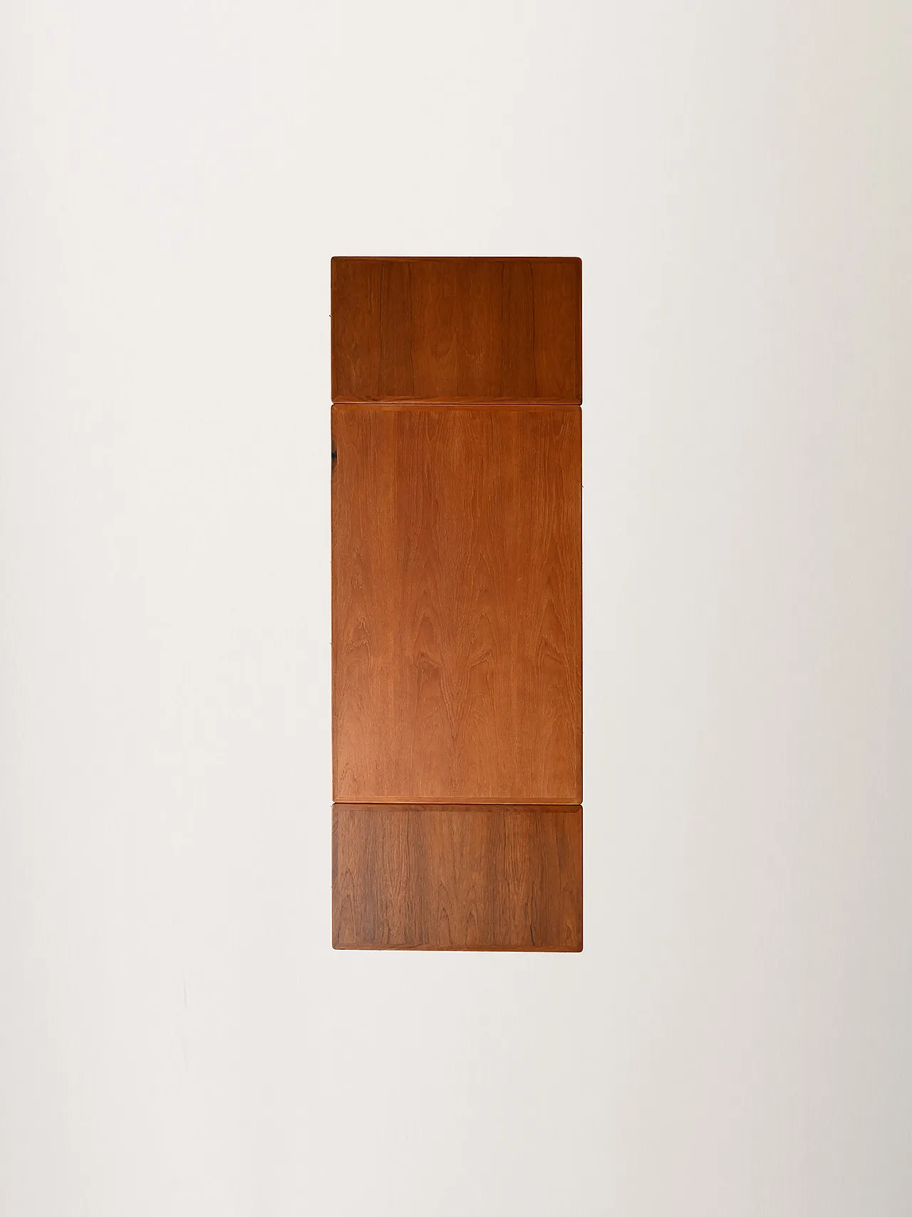 Extendable dining table in teak and oak, Danish design from the 1960s 9