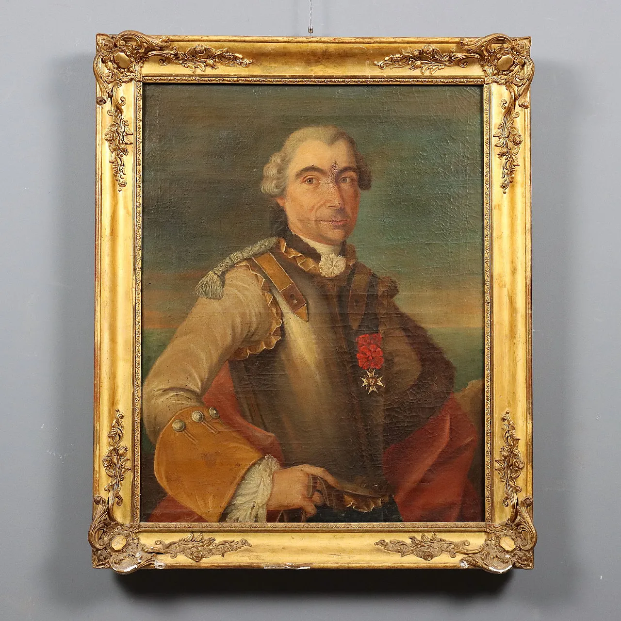 Portrait of a Nobleman, oil on canvas, 18th century 1