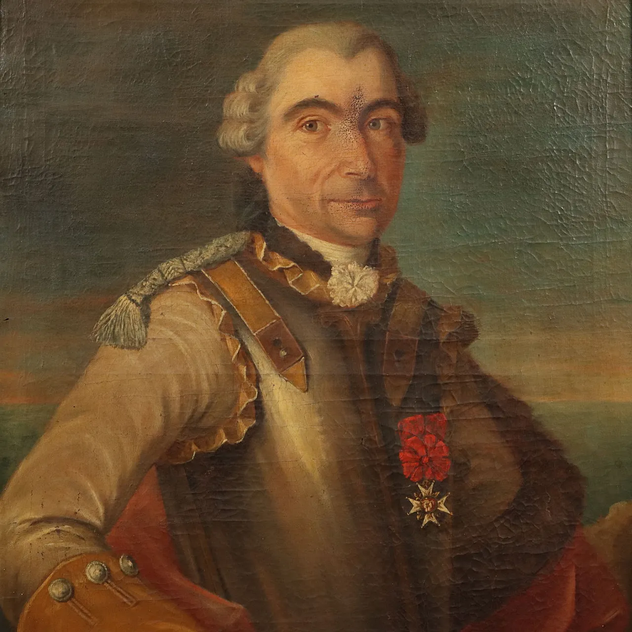 Portrait of a Nobleman, oil on canvas, 18th century 3