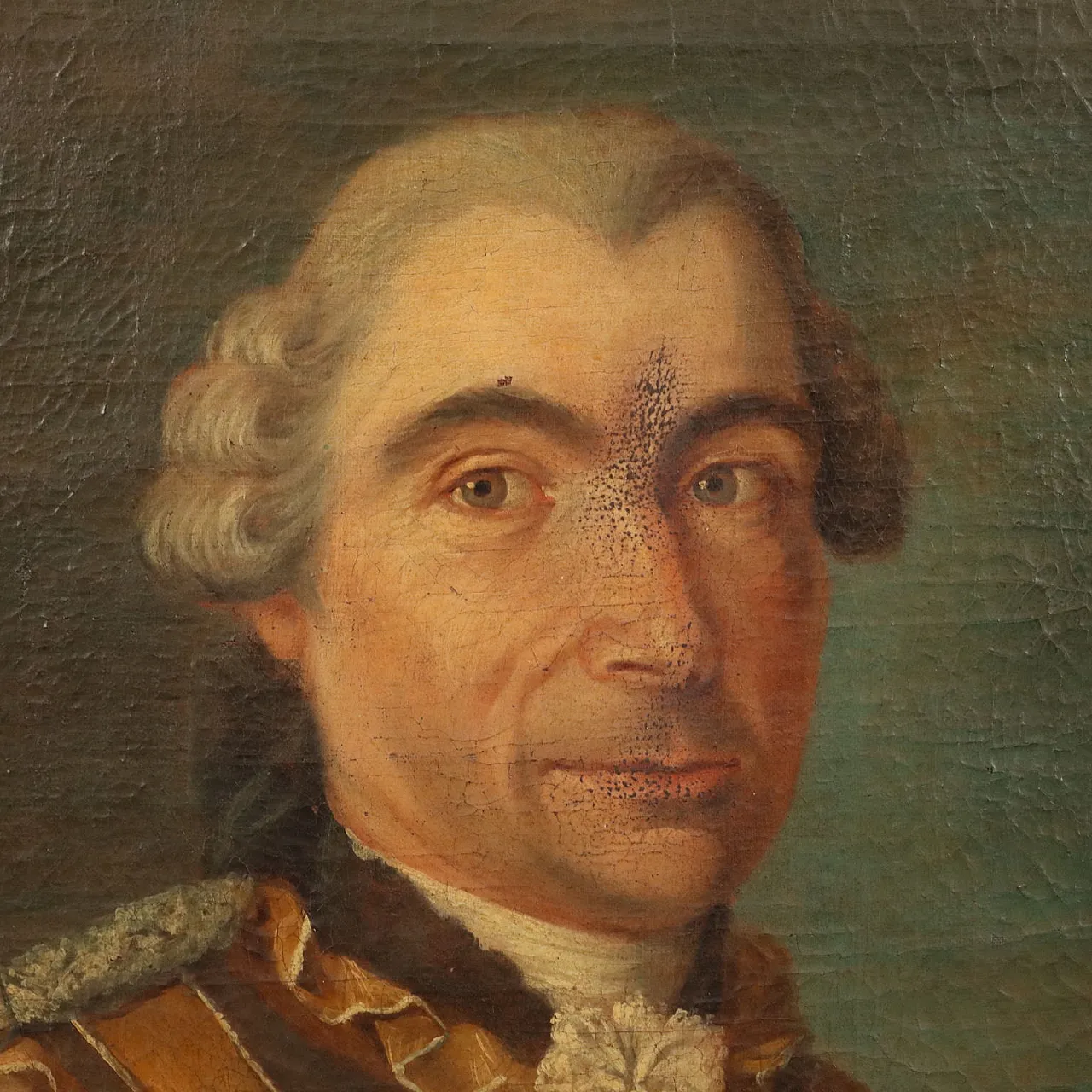 Portrait of a Nobleman, oil on canvas, 18th century 4