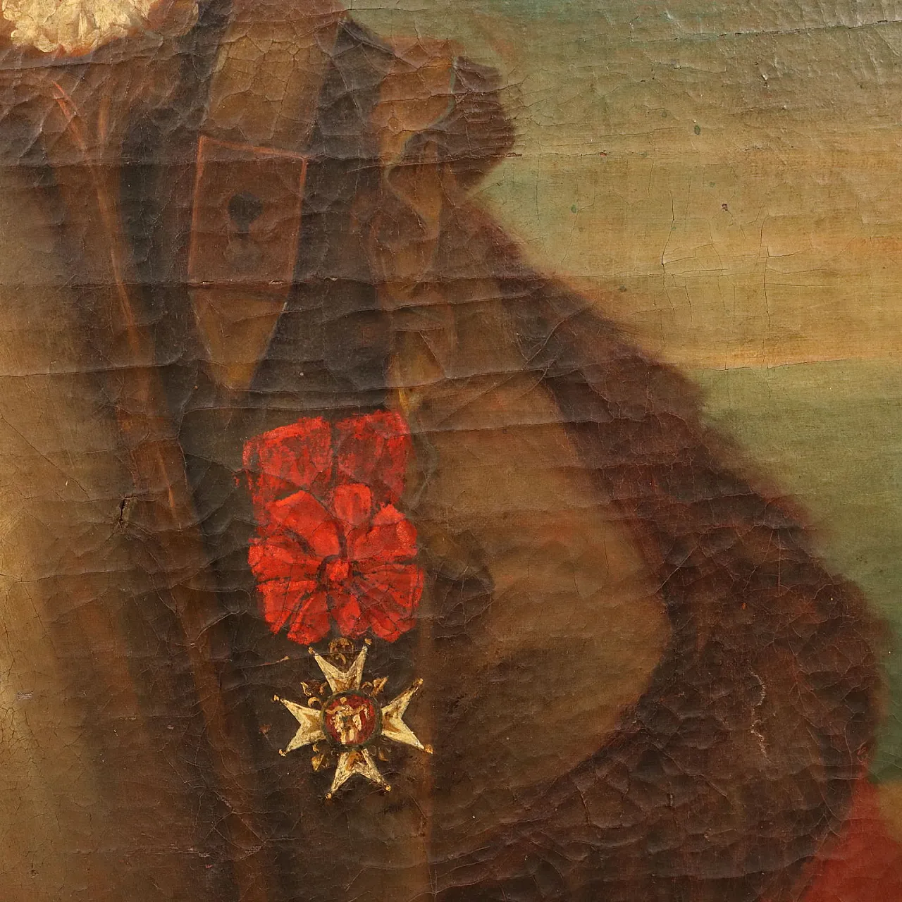 Portrait of a Nobleman, oil on canvas, 18th century 6