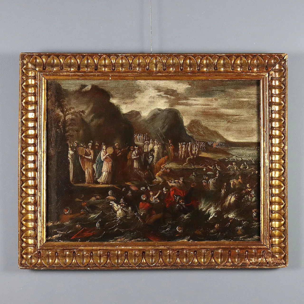 The Crossing of the Red Sea, oil on canvas, 17th century 1