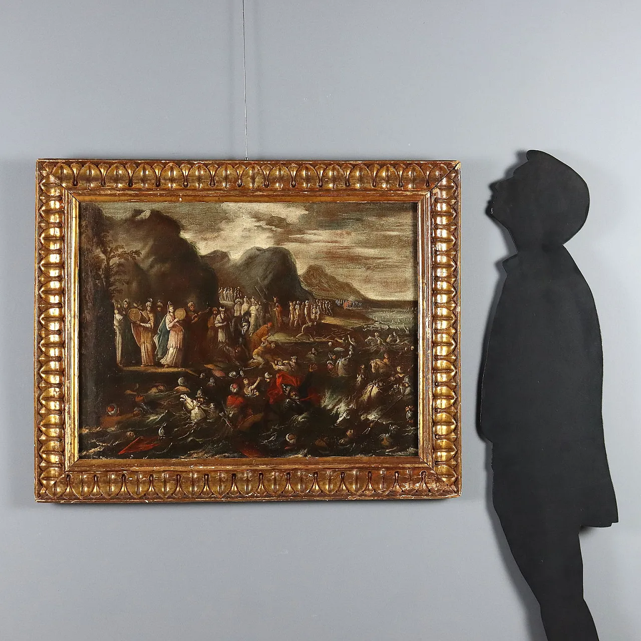 The Crossing of the Red Sea, oil on canvas, 17th century 2