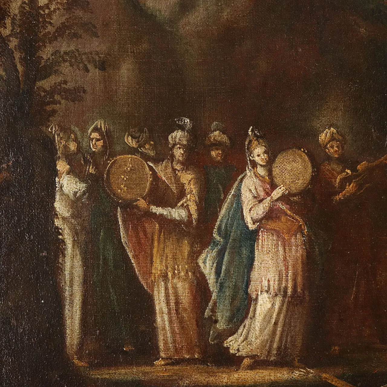 The Crossing of the Red Sea, oil on canvas, 17th century 4