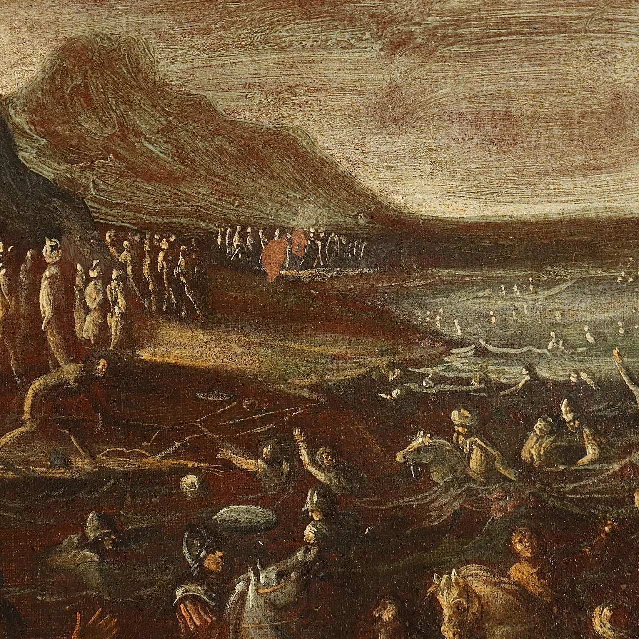 The Crossing of the Red Sea, oil on canvas, 17th century 6