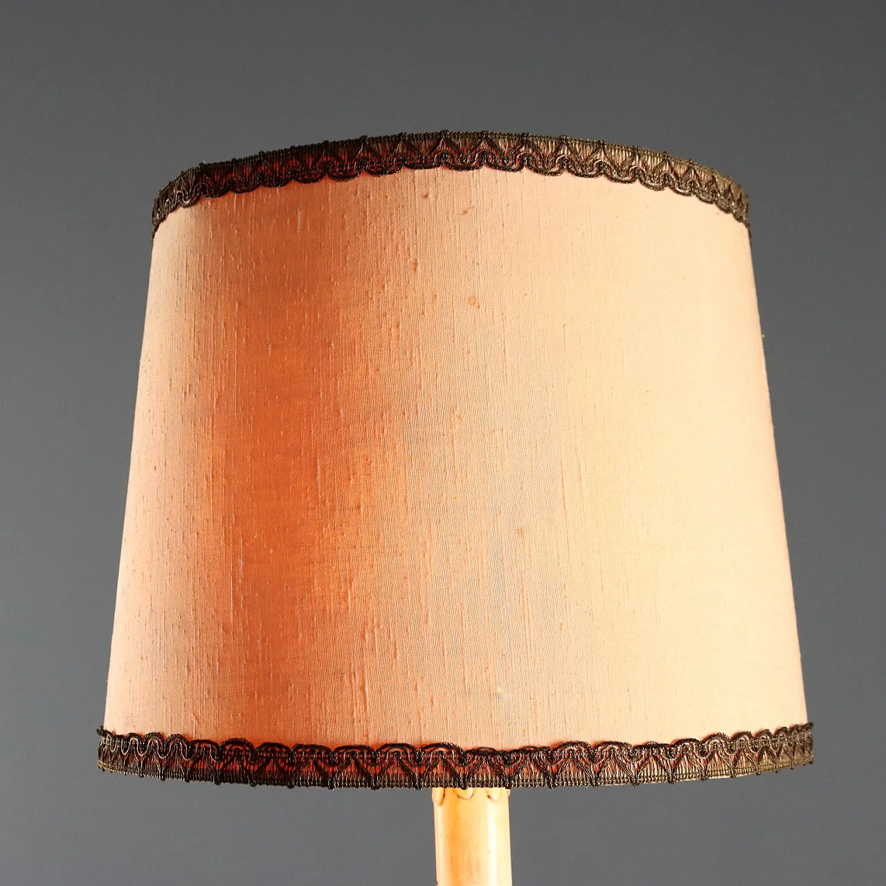 Carved wooden torch holder, 19th century 3