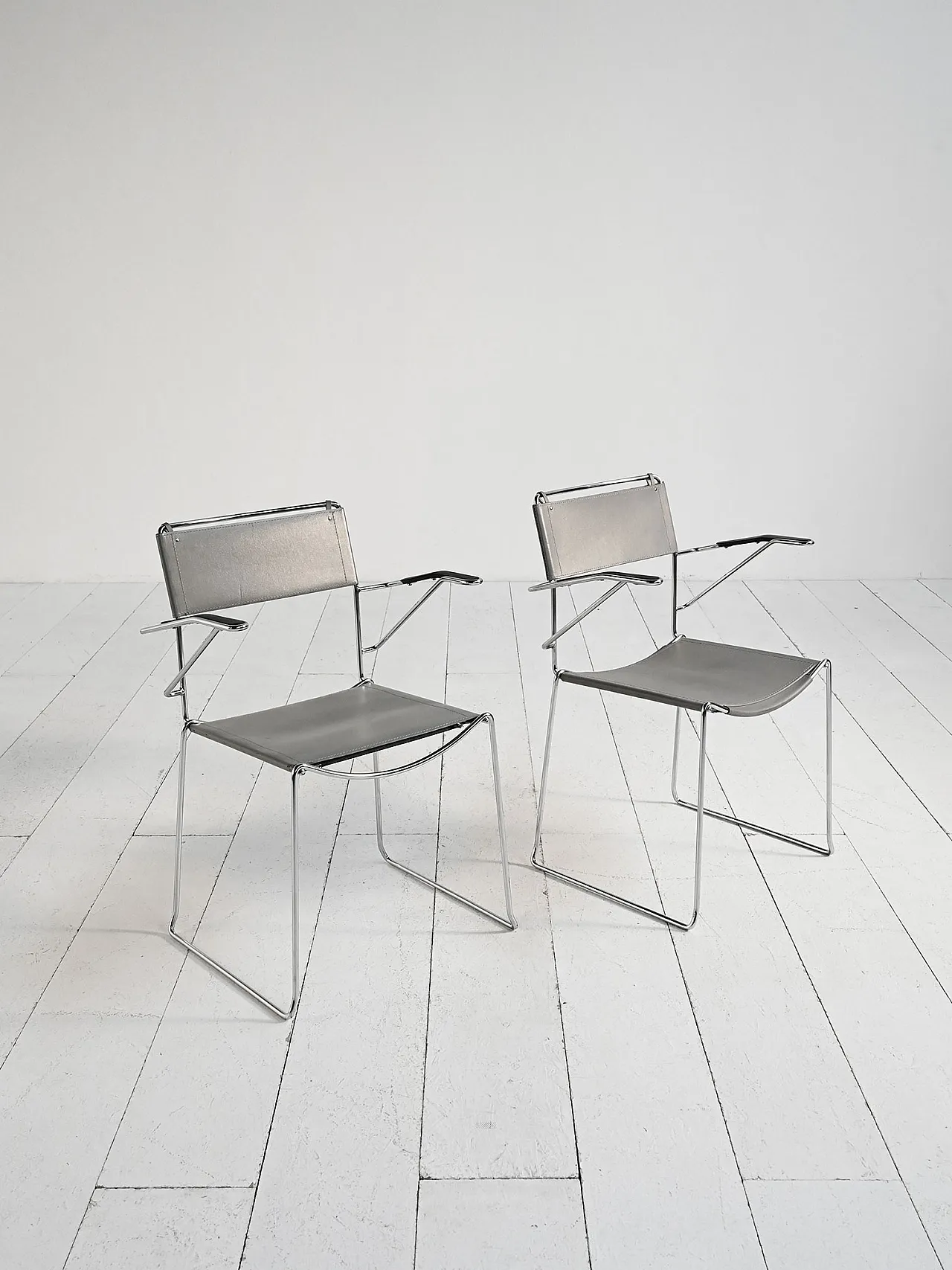 4 Spaghetti chairs by Giandomenico Belotti for Alias, 70s 4