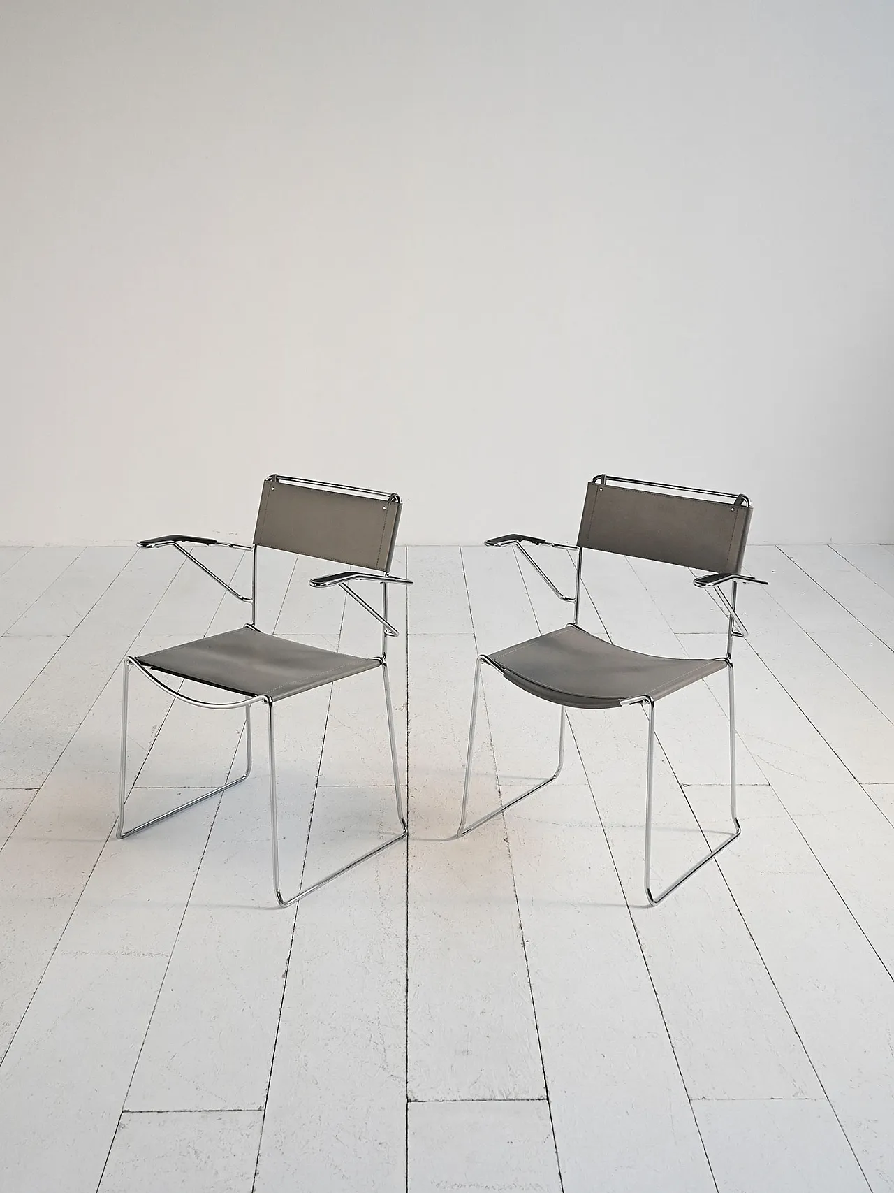 4 Spaghetti chairs by Giandomenico Belotti for Alias, 70s 5