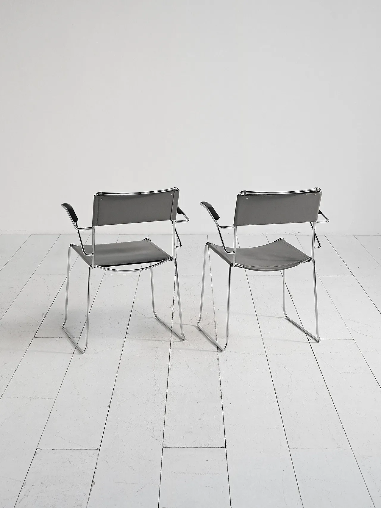4 Spaghetti chairs by Giandomenico Belotti for Alias, 70s 6