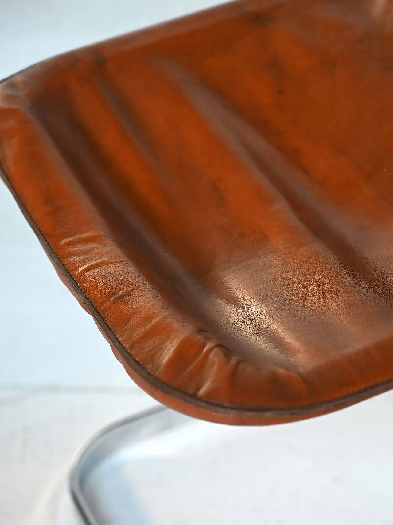 Pair of chairs in Willy Rizzo for Cidue style, 1970s 10