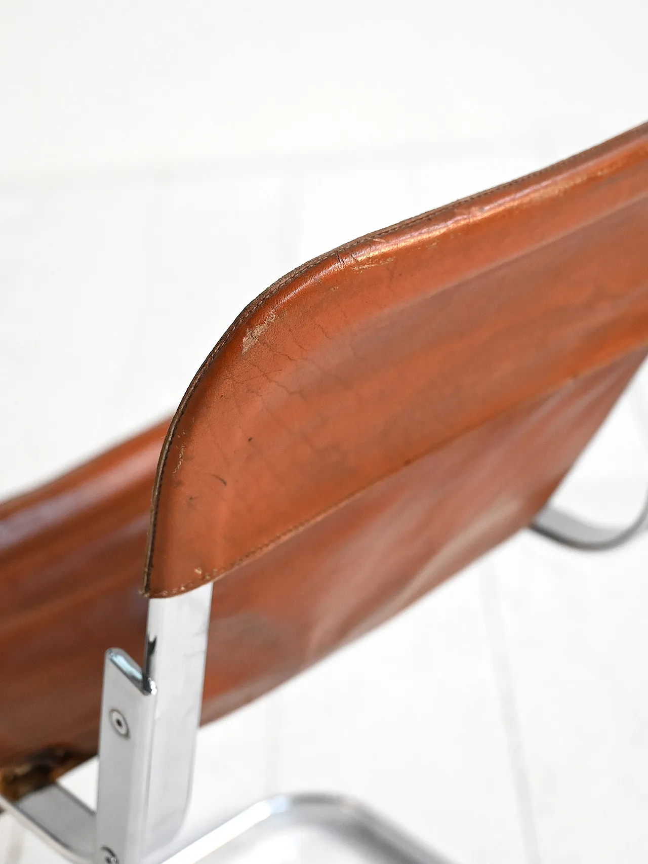 Chair attributed to Willy Rizzo for Cidue, 1970s 4