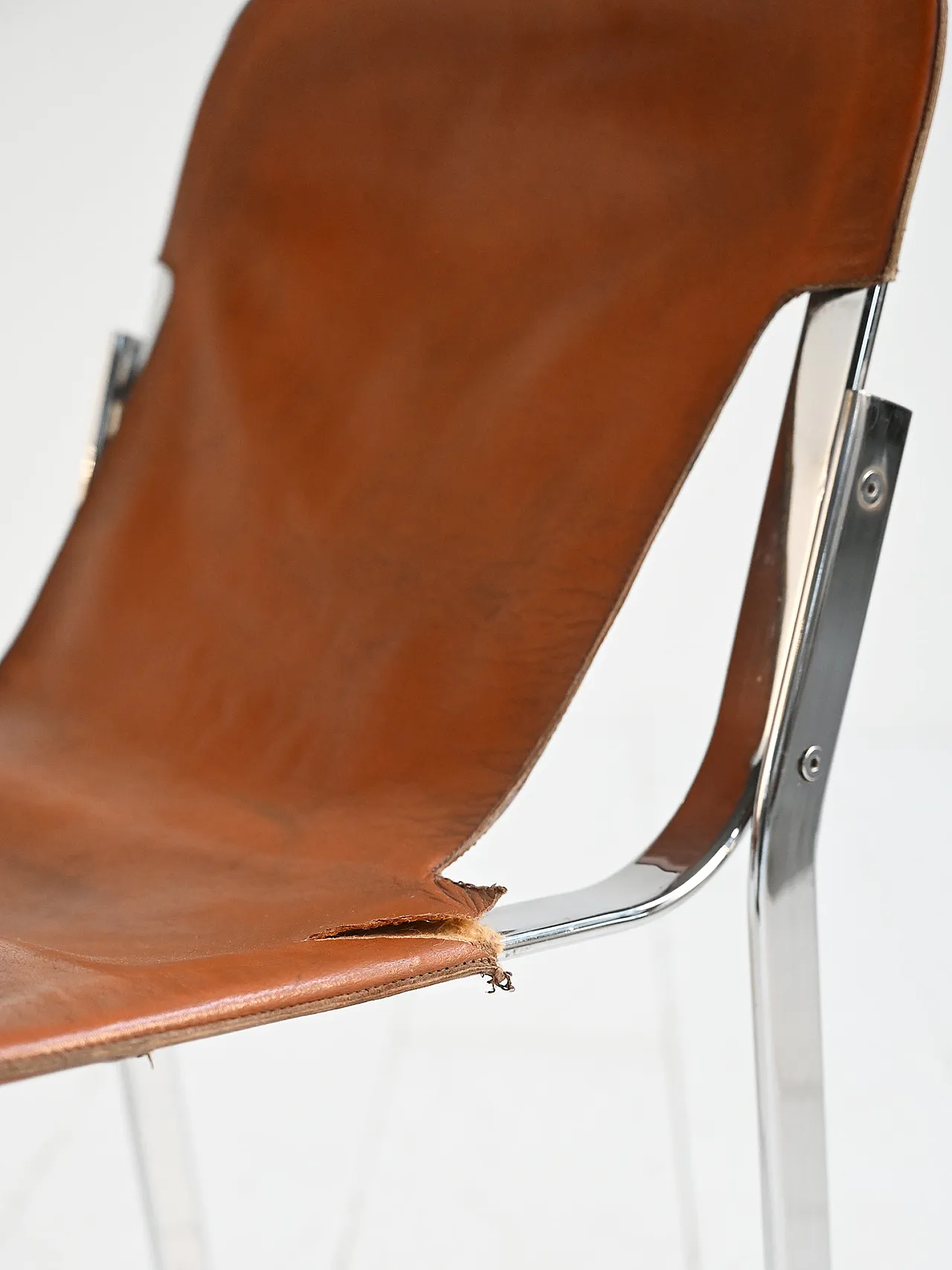Chair attributed to Willy Rizzo for Cidue, 1970s 8