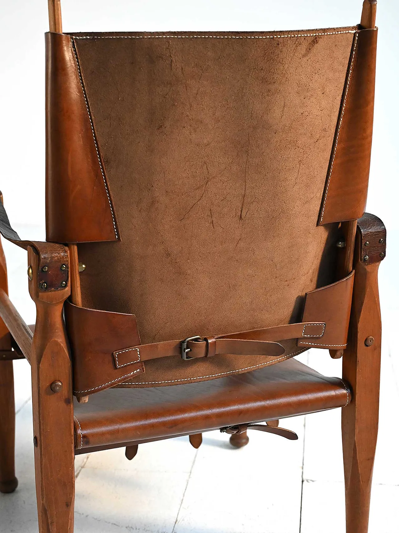Pair of Safari chairs, 1950s 8
