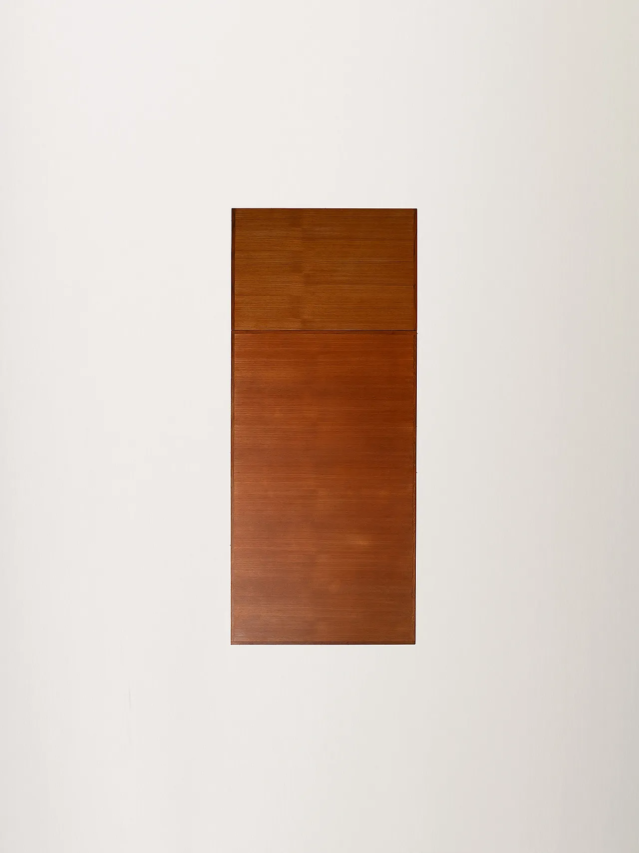 Scandinavian extendable table in teak and oak from the 1960s 13