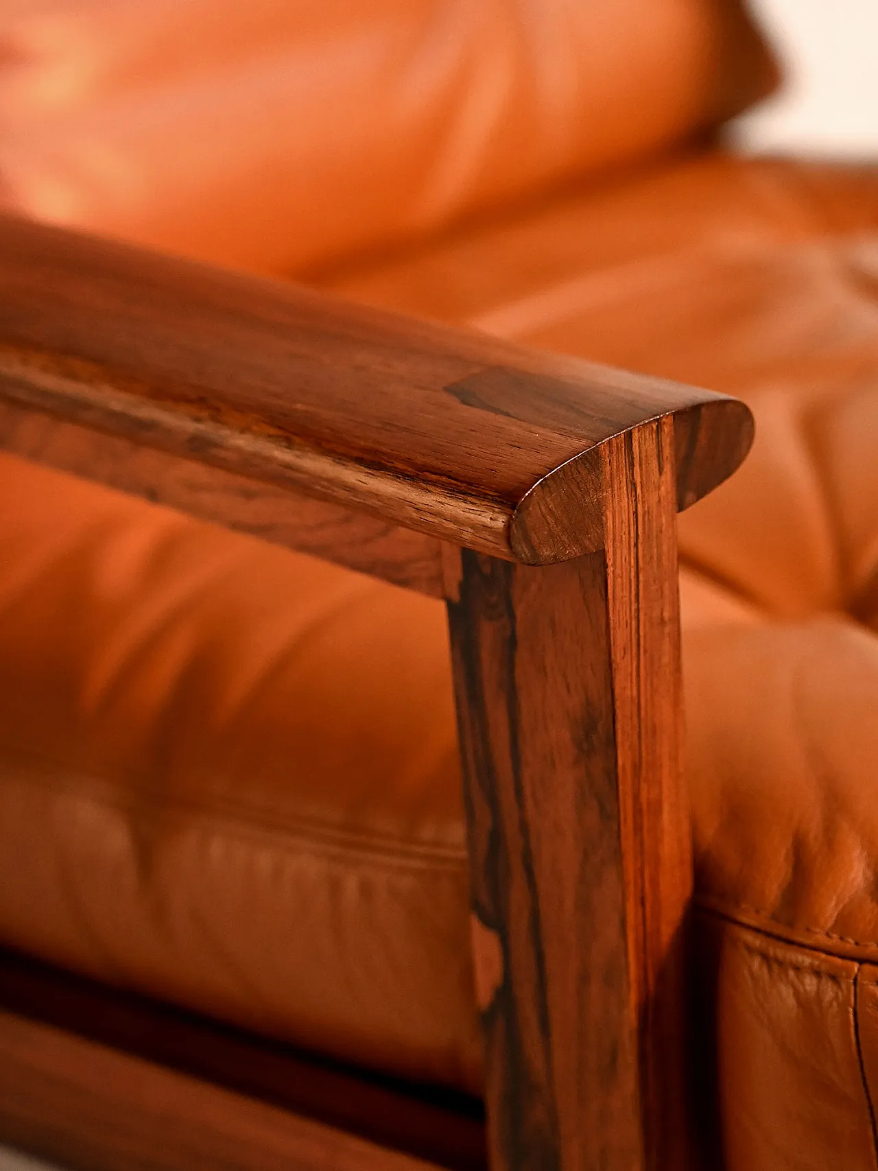 Capella armchairs Illum Wikkelsø Denmark, 1960s 7